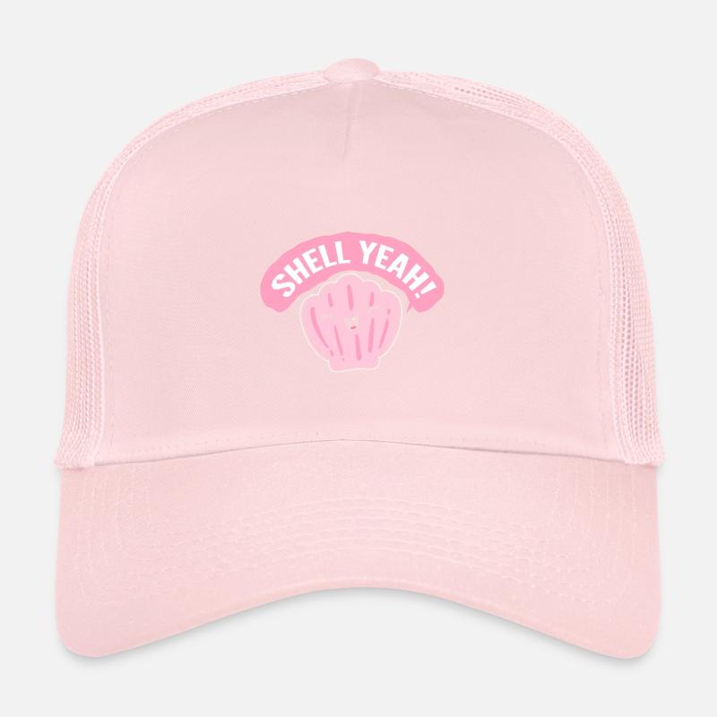 Shell oui! Amoureux de la plage Casquette trucker 
