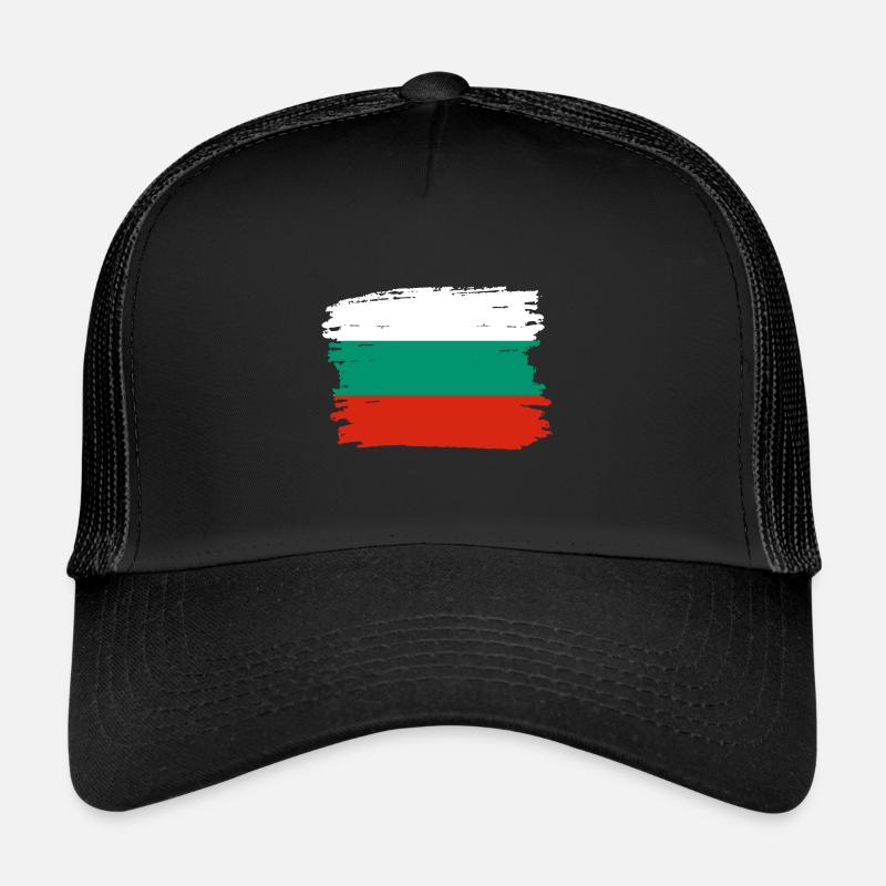 Drapeau bulgare Drapeau bulgare Sables d’or Casquette trucker 