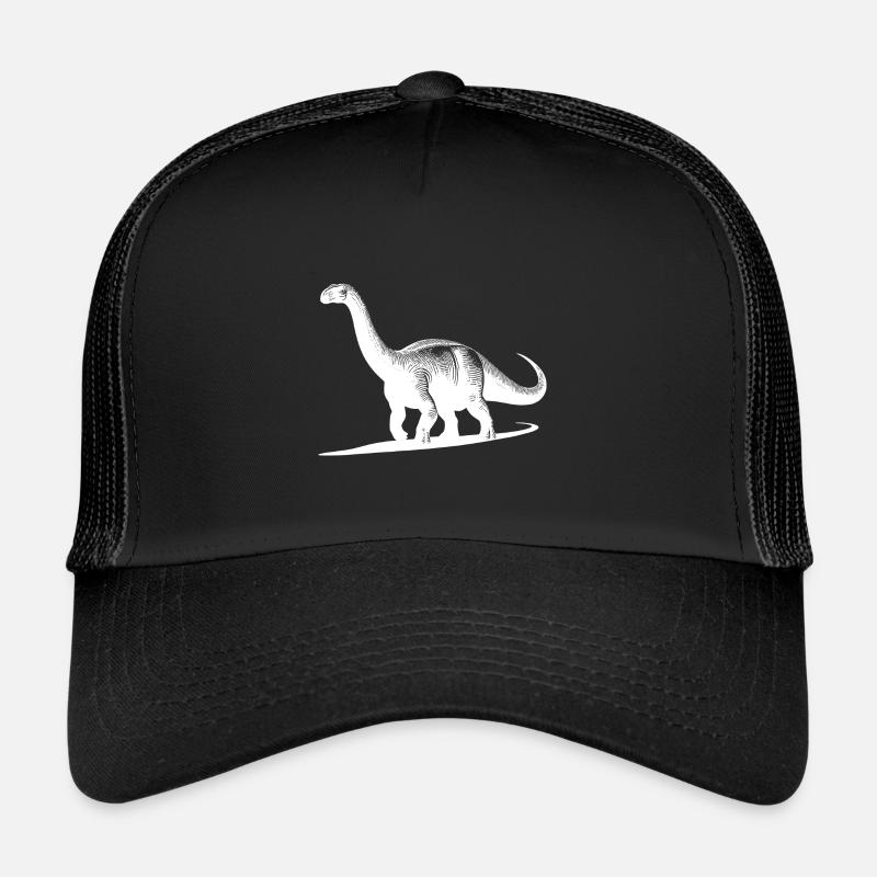 Dinosaure géant Dino Brachiosaurus Casquette trucker 