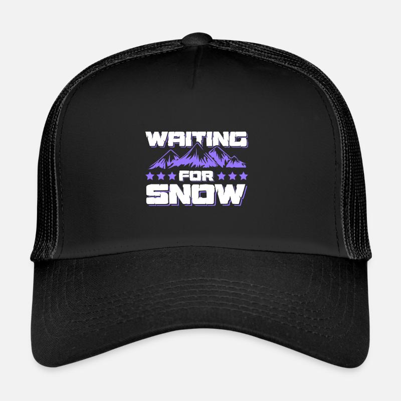 Snow snow ski Trucker Cap