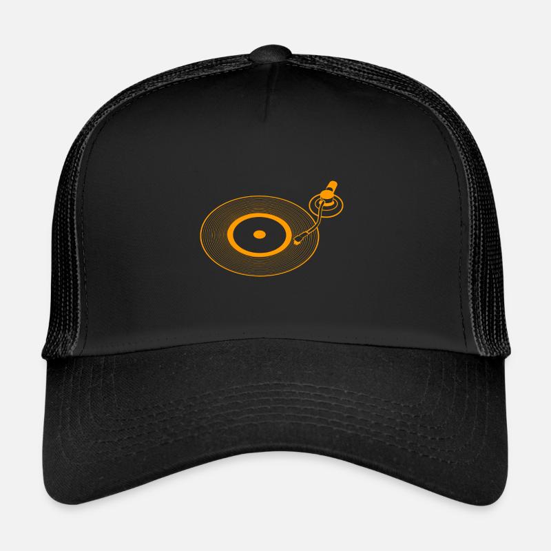 Record Record Record Player Trucker Cap