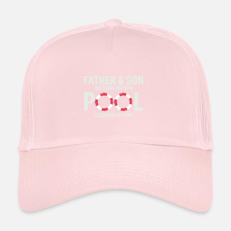 Conceptions de sauveteurs pour les techniciens de piscine Casquette trucker 