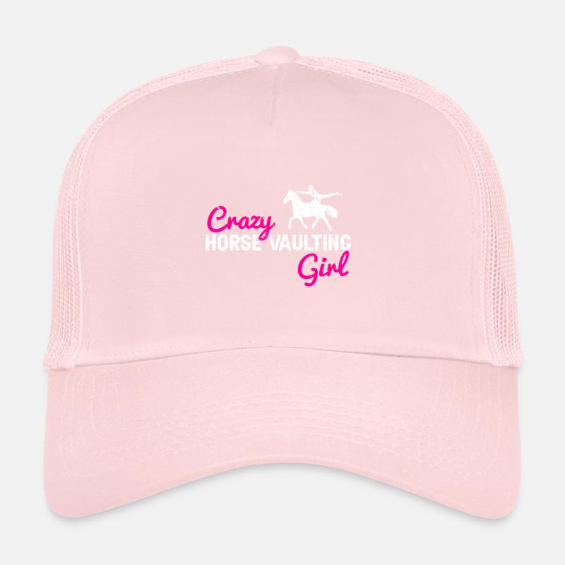 Conception acrobatique de voûte et cheval équestre Casquette trucker 