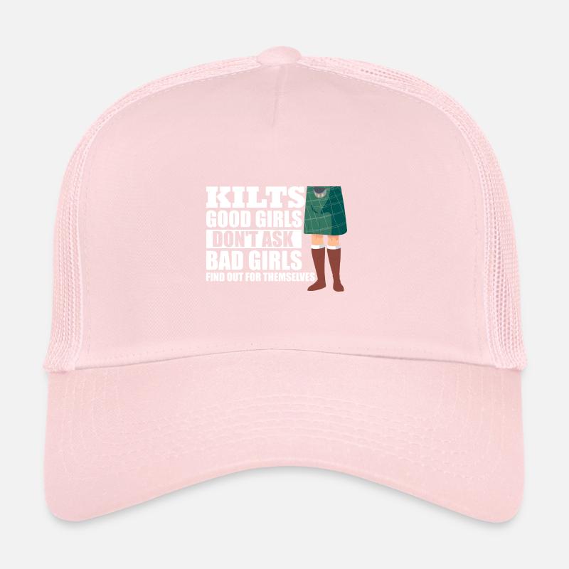 Kilt écossais disant jupe écossaise Écosse Casquette trucker 
