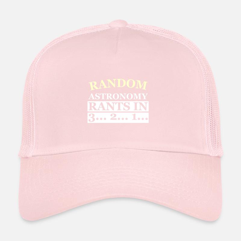 DES DIATRIBES ASTRONOMIQUES ALÉATOIRES DANS 3... 2... 1... Casquette trucker 