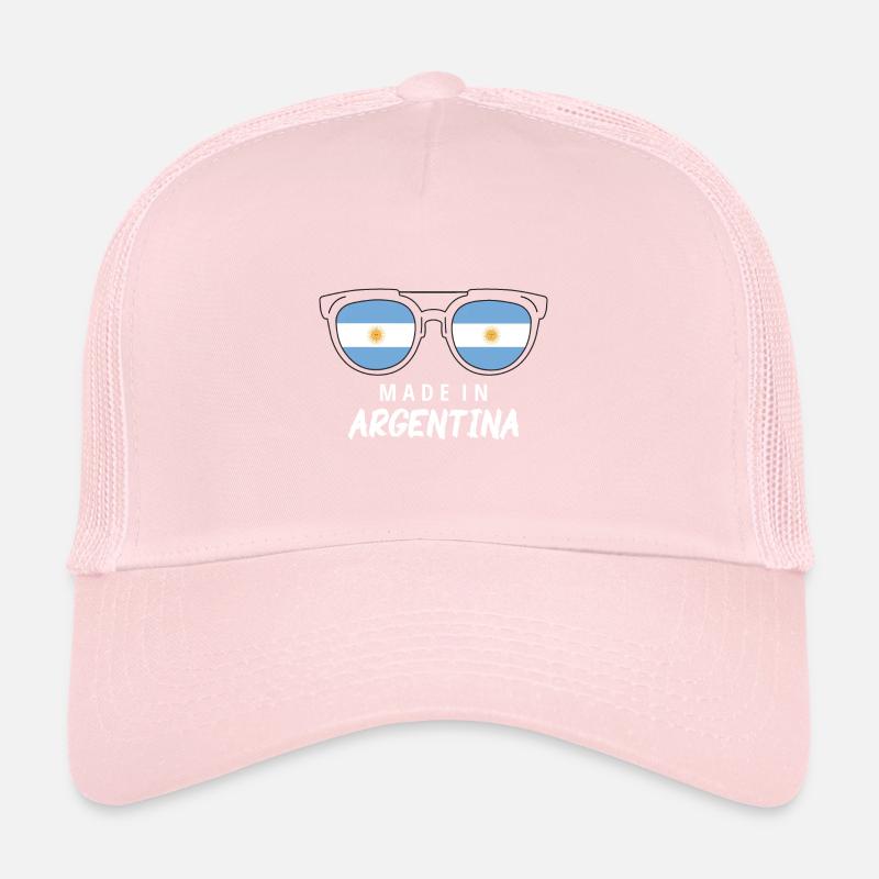 Drapeau de l’Argentine Amérique du Sud Drapeau de l’Argentine Casquette trucker 
