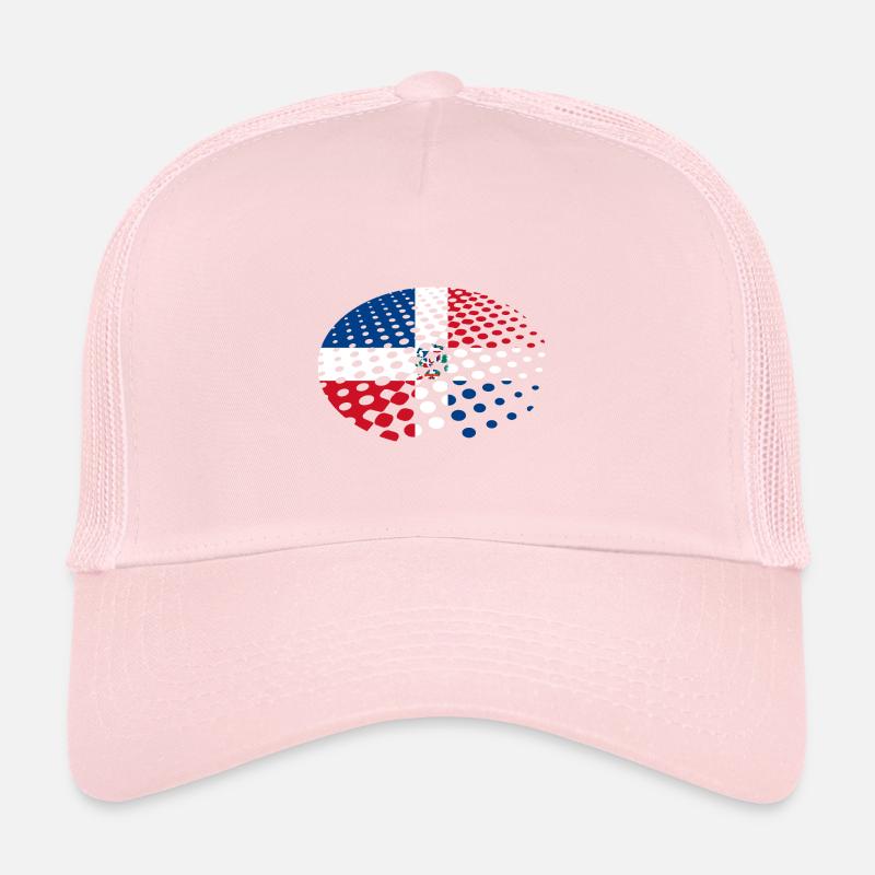 République dominicaine drapeau Dom Rep drapeau Voyage Casquette trucker 