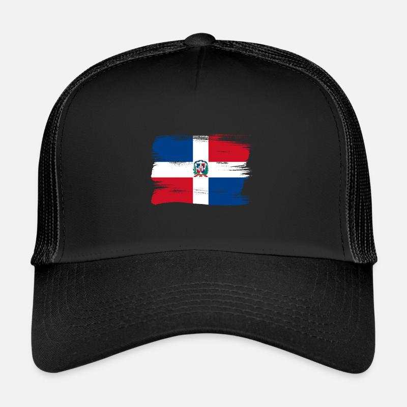 République dominicaine drapeau Dom Rep drapeau Voyage Casquette trucker 