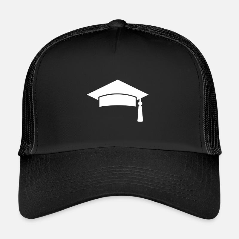 Diplom Schule Abschluss Abi Schulabschluss - Trucker Cap - Schwarz/Schwarz