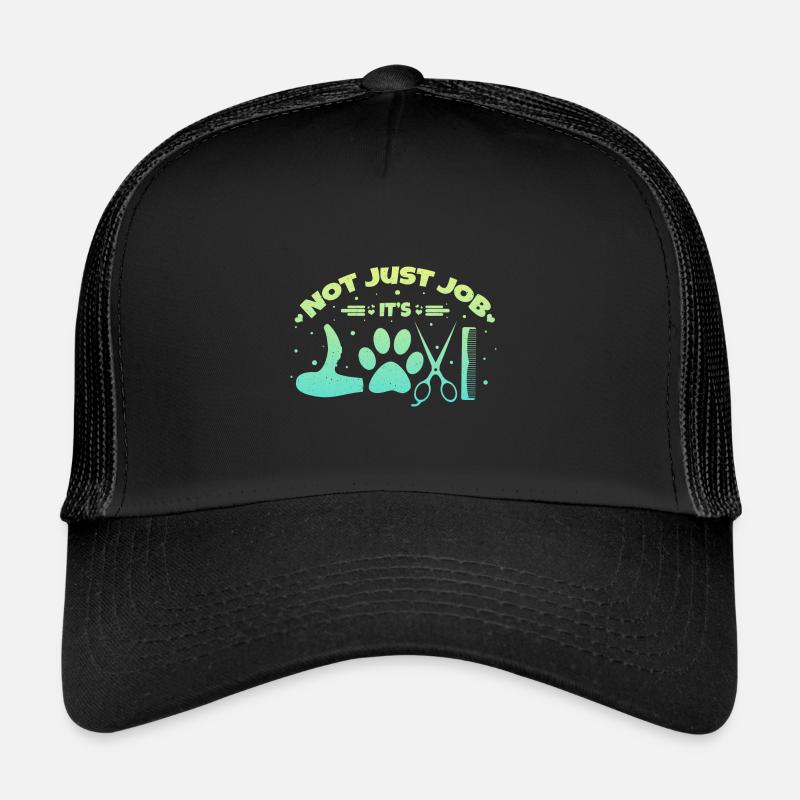 Coiffeur de chien chien Casquette trucker 