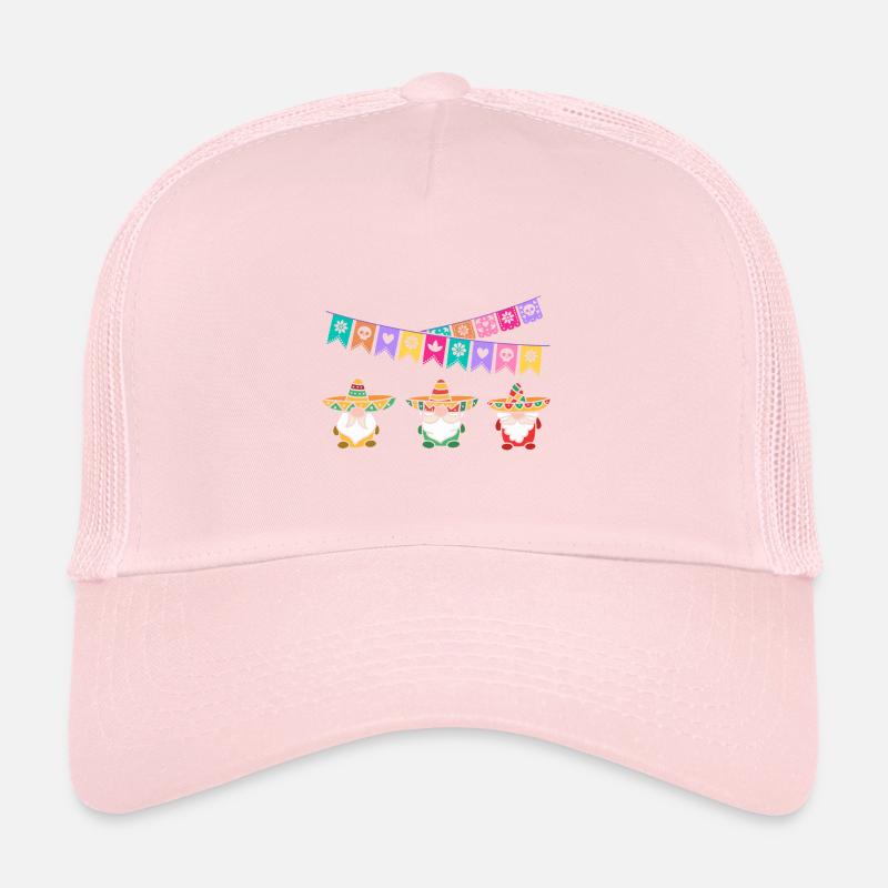 Sombrero Dwarfs Fiesta Cheerful Cinco De Mayo Trucker Cap