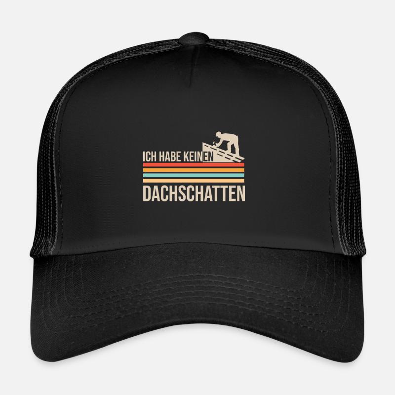 Witziger Dachdecker Spruch Retro Vintage Trucker Cap