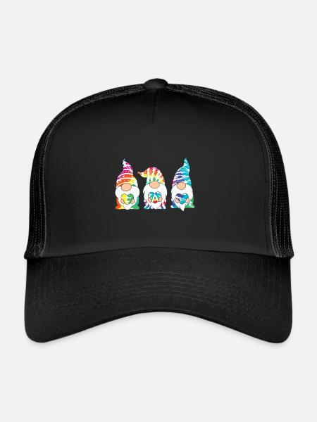 Tenue de Noël Cnomies - Casquette trucker  - noir/noir - Devant