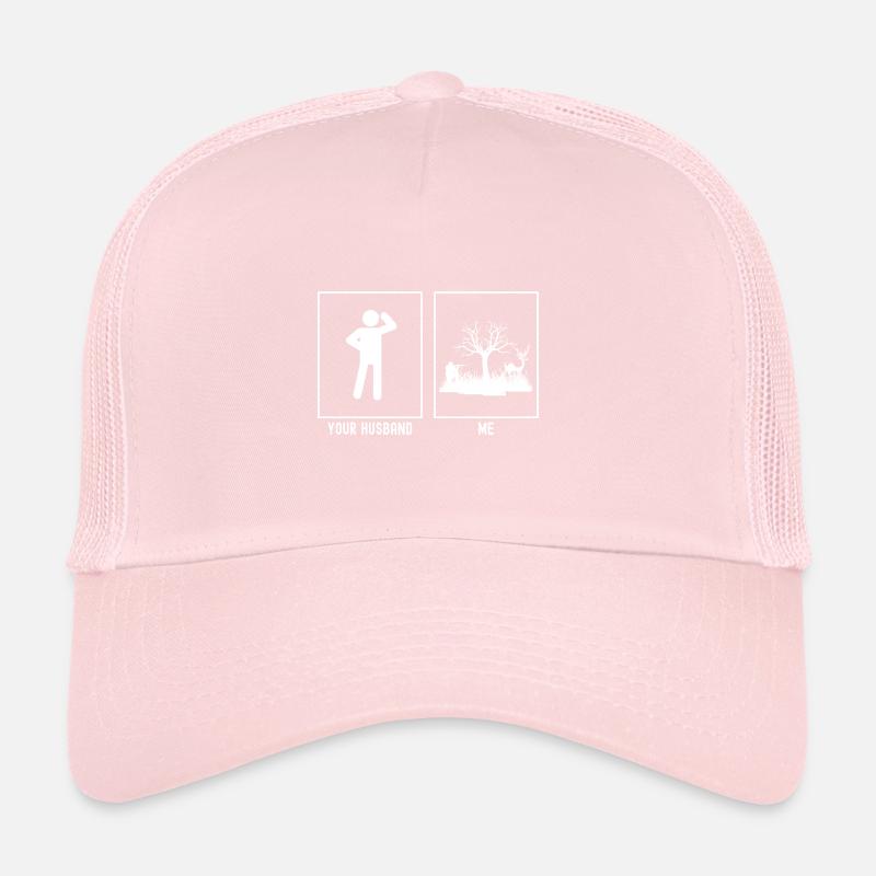Her husband - I - Hunt for rammers Trucker Cap