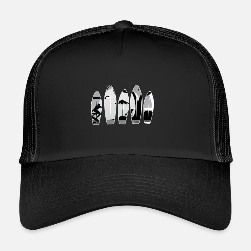 Planche de surf Été Plage Surf Surfboard Casquette trucker 