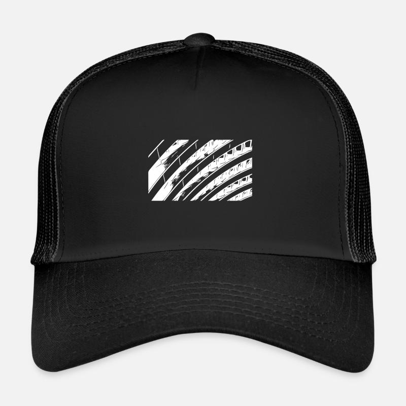Vintage Stahl Träger Konstruktion Trucker Cap