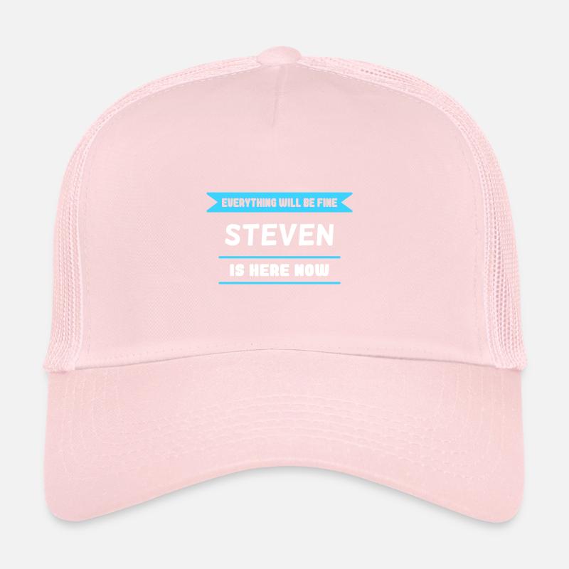 Steven Name Spruch für stolze Stevens Trucker Cap
