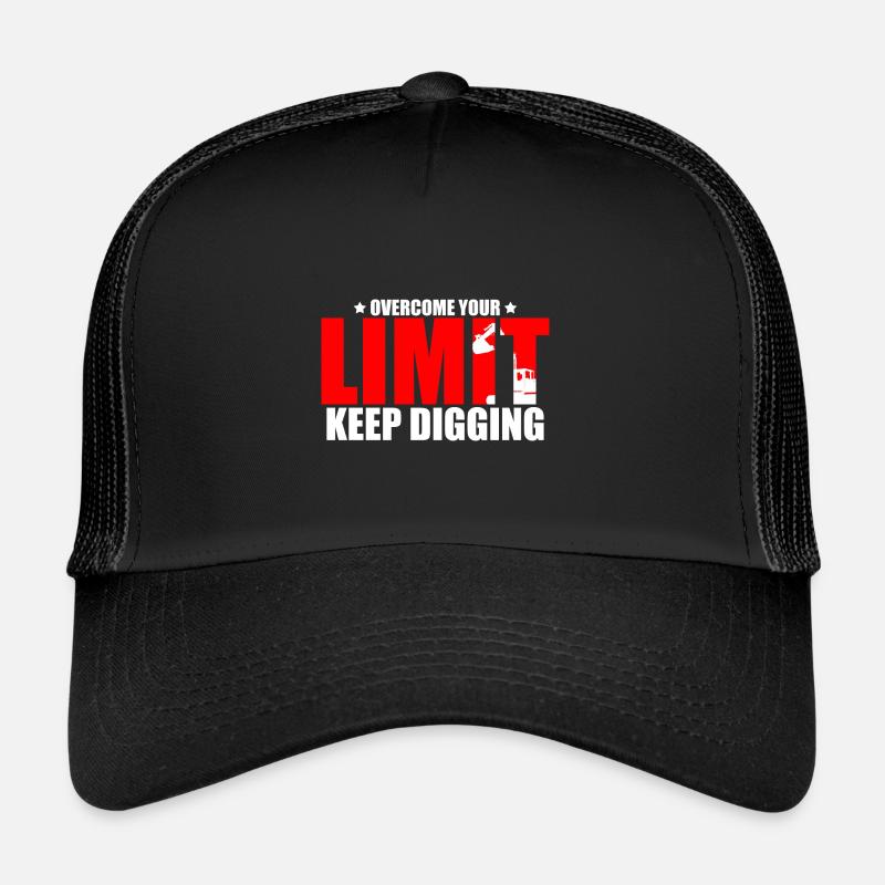 Heavy Equipment Operator and Excavator Operator Design Trucker Cap
