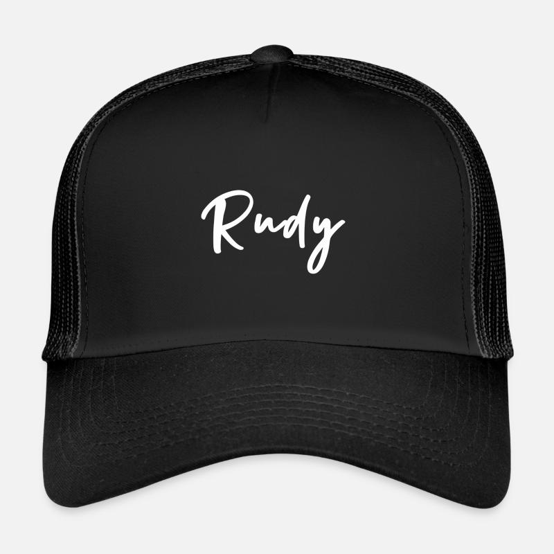 Rudy - Trucker Cap - black/black