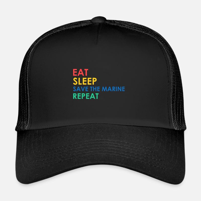 Biologiste marin Océan Casquette trucker 