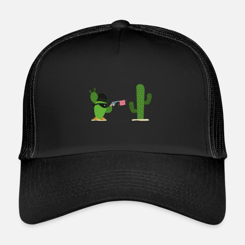 Witziger Kaktus Wüste Sukkulente Pflanze Humor Trucker Cap