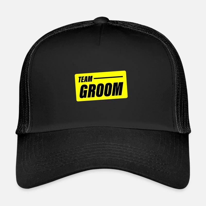 Mariage de l’équipe Groom Dicton Casquette trucker 