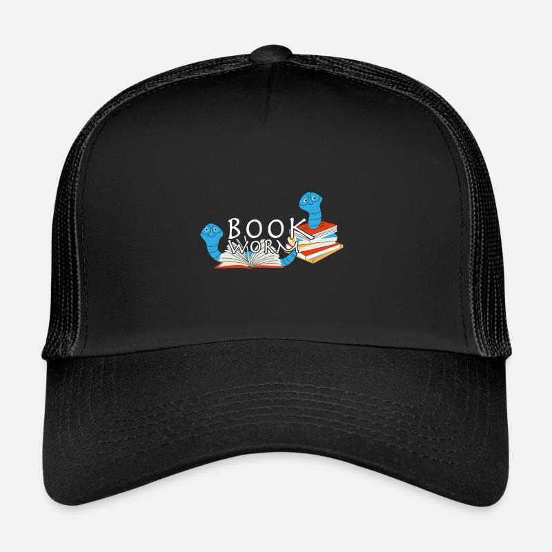 Rat de lecture de la bibliothèque Casquette trucker 