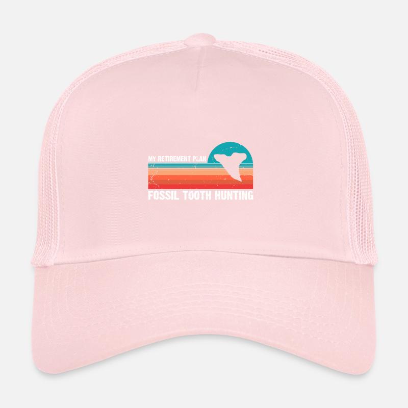 Paleontologist Designs Fossil Hunter Student Trucker Cap