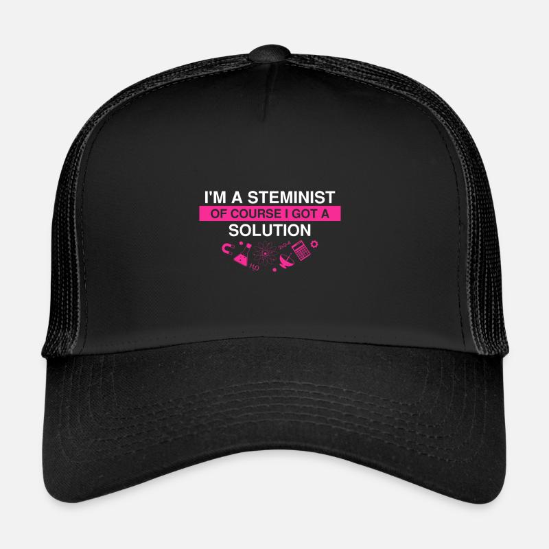 Professeur Steminist Designs for Equality Stem Casquette trucker 