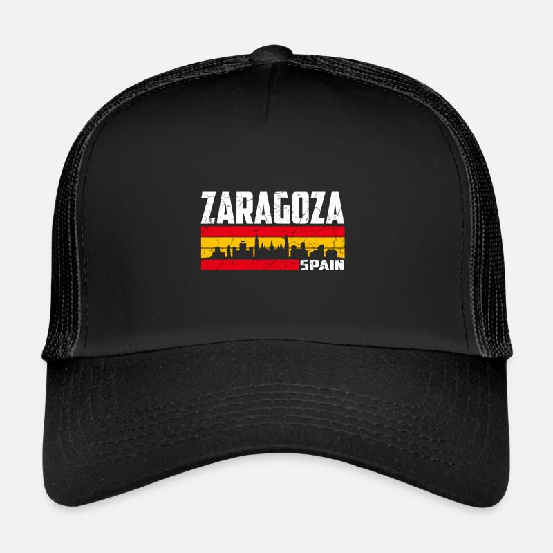 Saragosse Espagne Casquette trucker 