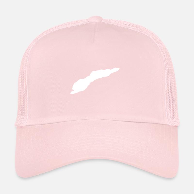 East Timor map flag Trucker Cap