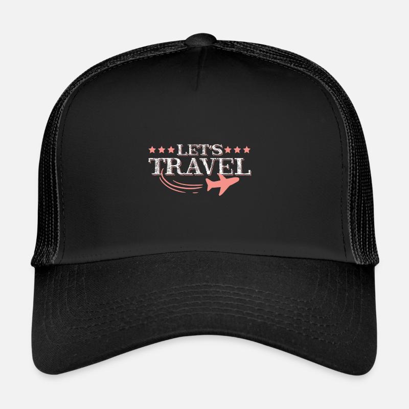 reise flugzeug Trucker Cap