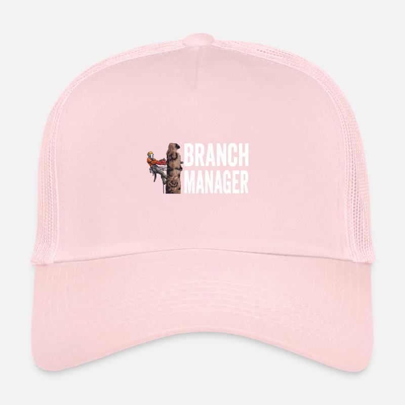 Responsable de la succursale de tronçonneuse Bûcheron Tronçonneuse Casquette trucker 