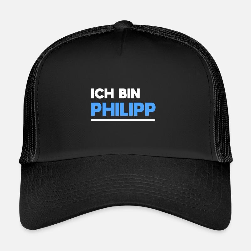 Philipp Name Spruch für stolze Philipps Trucker Cap