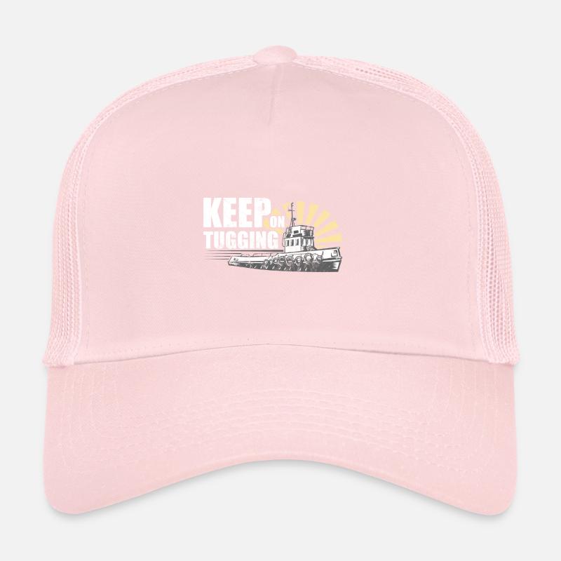 Schlepper Schleppboot Tug Life Trucker Cap