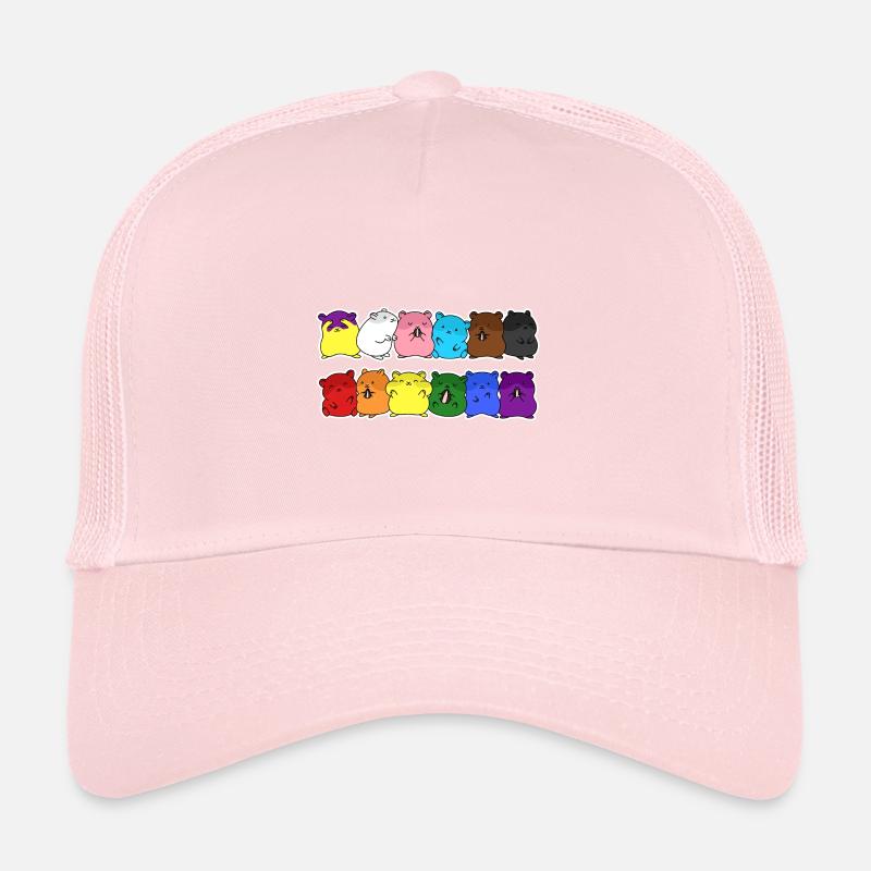 Fierté Progrès Flag Hamster Egalité Casquette trucker 