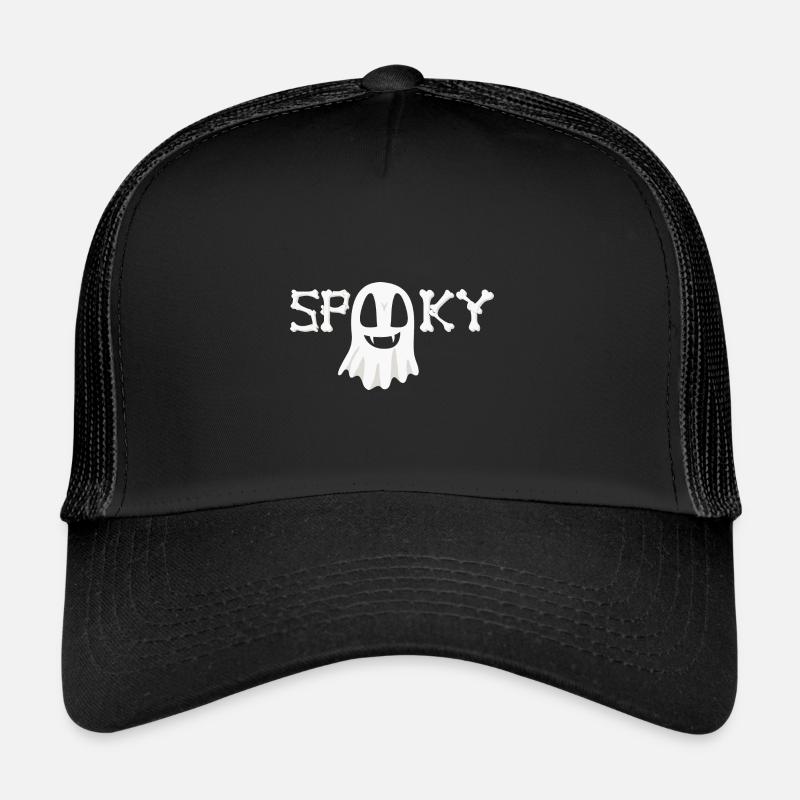 Halloween Kostüm Geist gruselig Spooky Kinder Trucker Cap