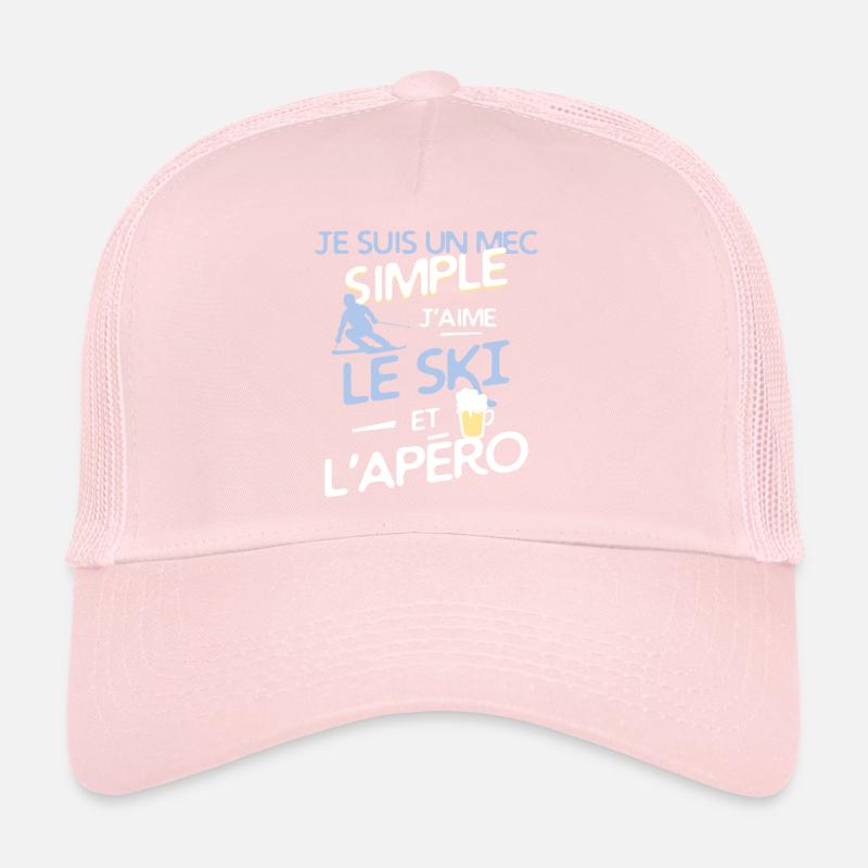 SKI - un mec simple Casquette trucker 