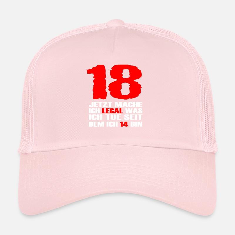 18th birthday Trucker Cap