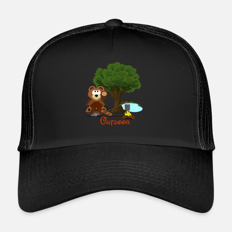 Outdoor - Trucker Cap - black/black