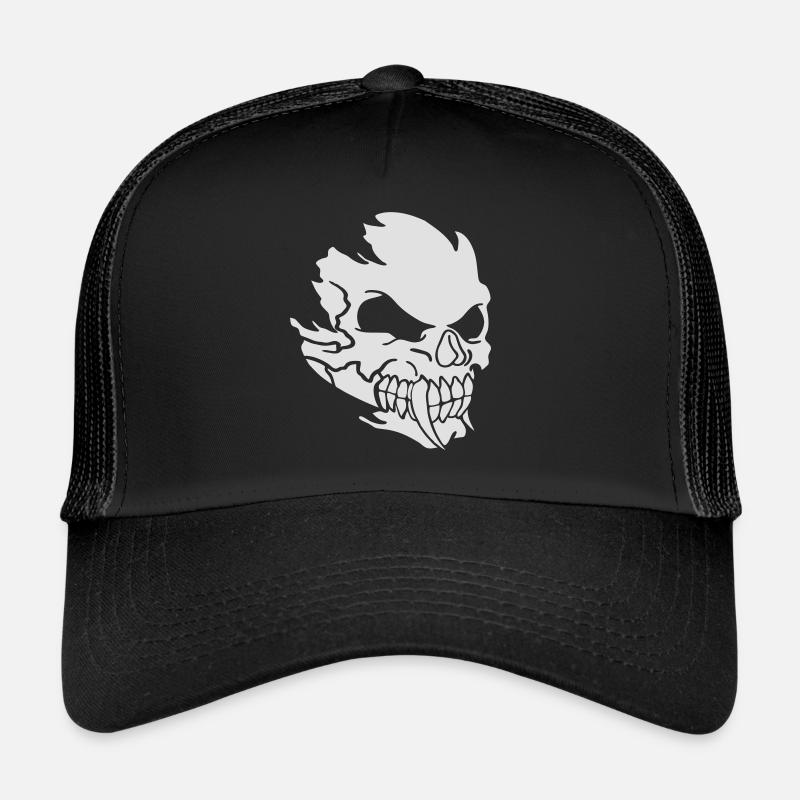 Skull skull no.3 Trucker Cap