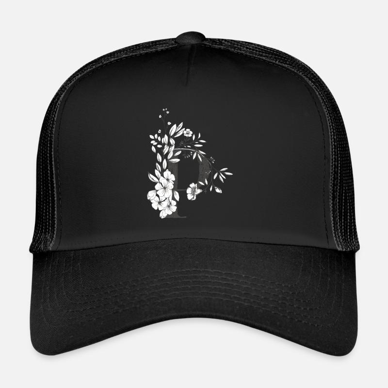 Letter P Trucker Cap
