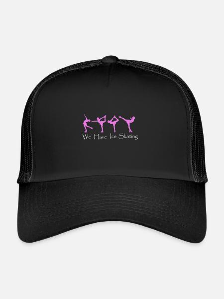 Figure skating - Trucker Cap - black/black - Front