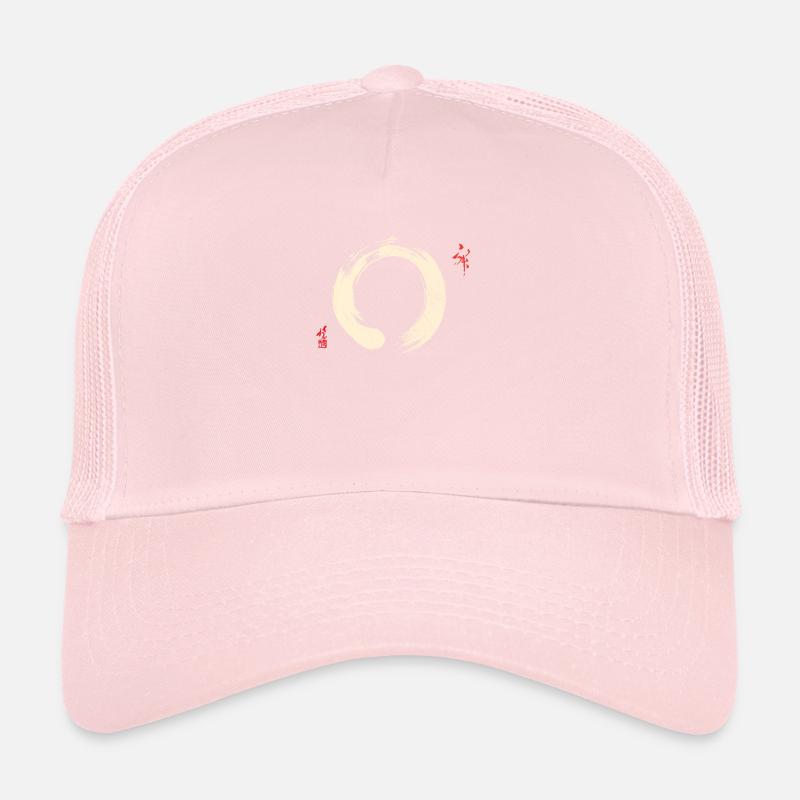 Zen Enso Buddhism Circle - Buddha Om Buddhist Trucker Cap