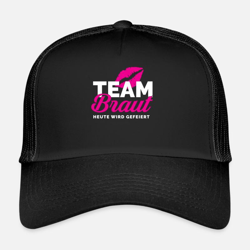 Team Braut "Heute wird gefeiert" Trucker Cap