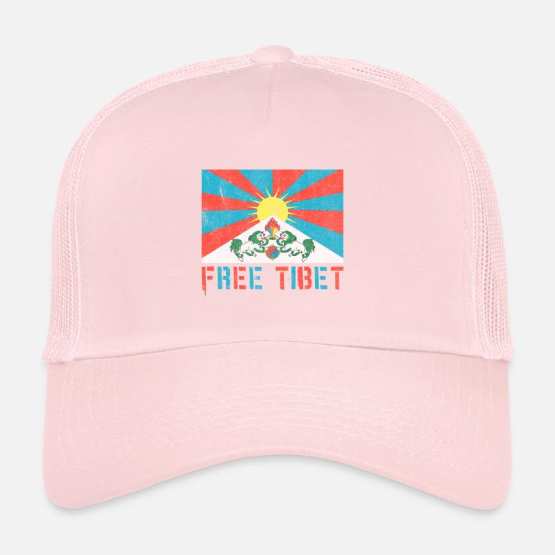 Tibet libre Casquette trucker 