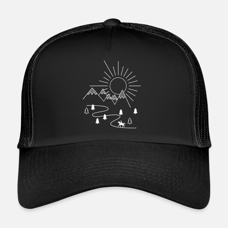 À l’extérieur Casquette trucker 