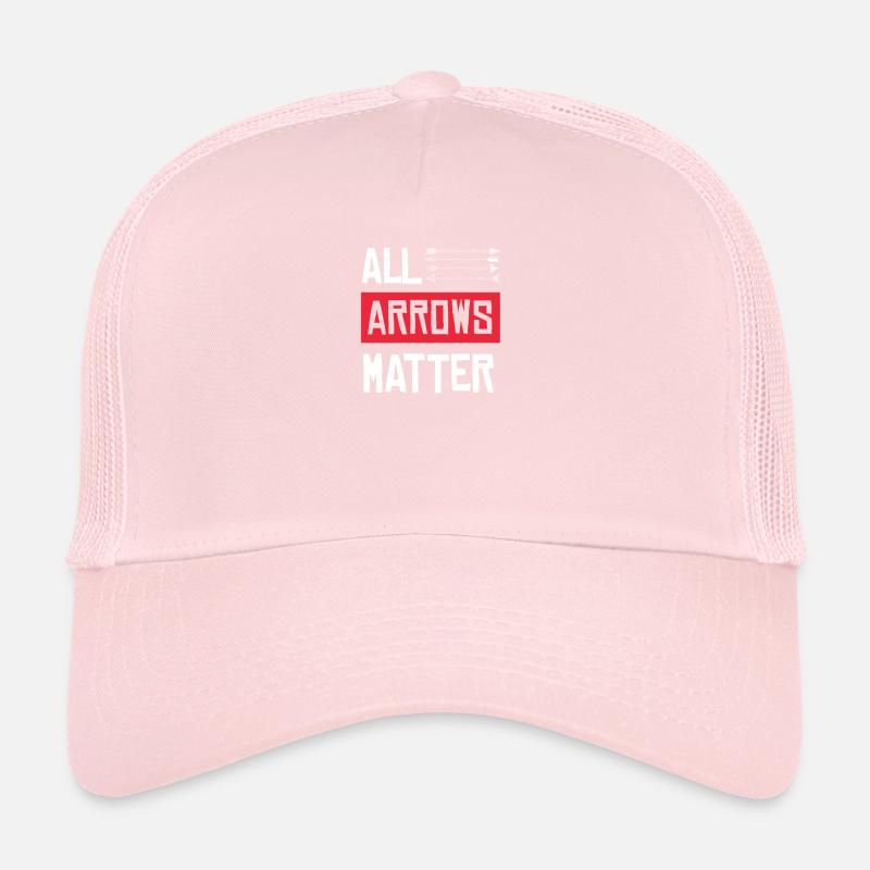 Toutes les flèches sont chargées de tir à l'arc Sagittaire Chasse aux flèches Casquette trucker 