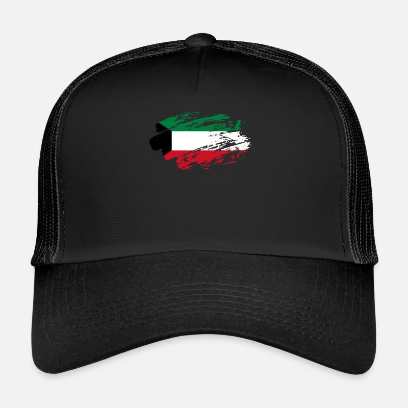 Koweït Flag Thé Casquette trucker 