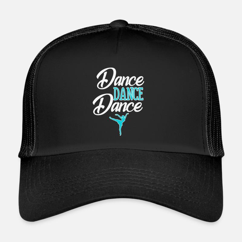Tanzen Tanzen und nochmal Tanzen - Trucker Cap - Schwarz/Schwarz